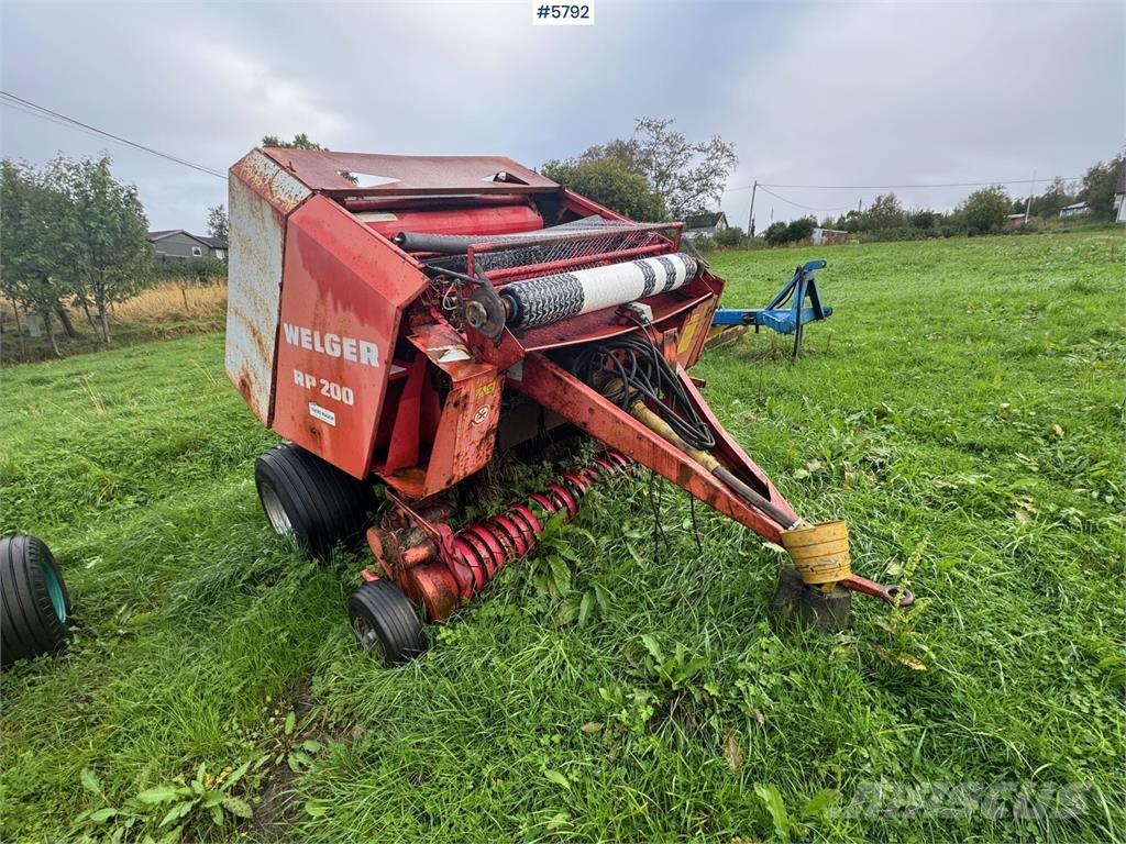 Welger RP 200 Muud saagikoristusmasinad