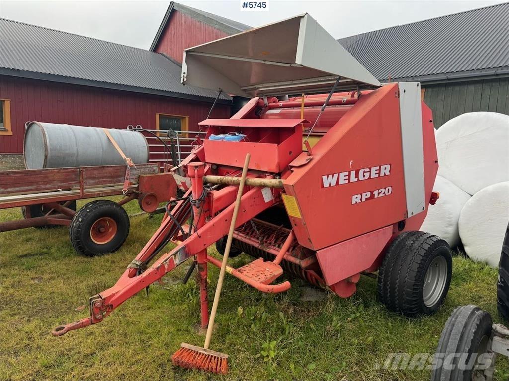 Welger RP120 Muud saagikoristusmasinad