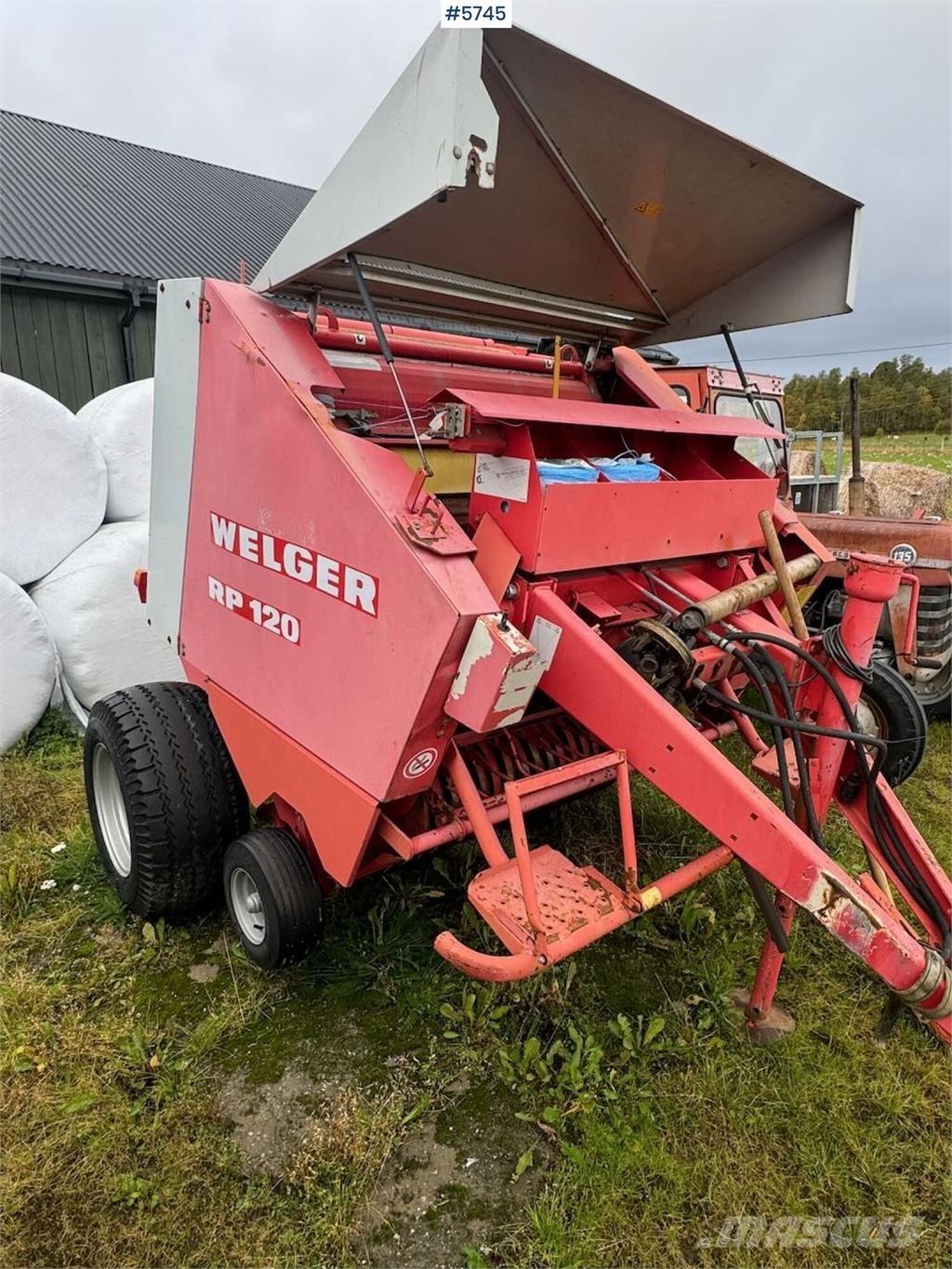 Welger RP120 Muud saagikoristusmasinad