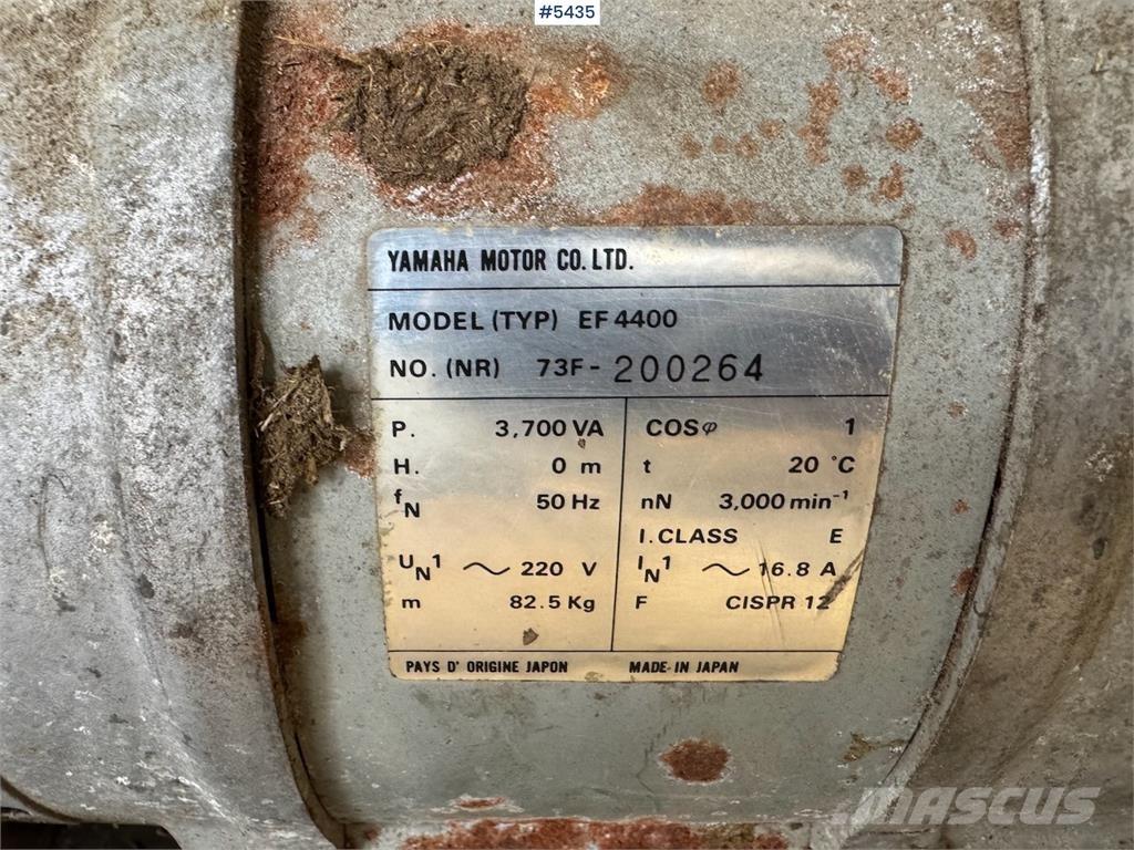 Yamaha EF 4400 Muud osad