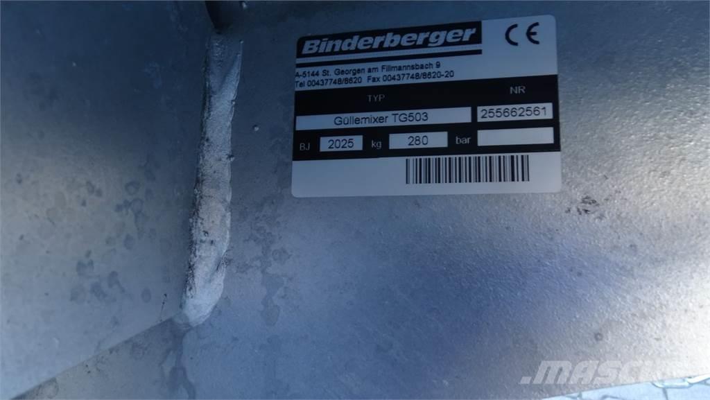 Binderberger T 503 Muud väetisekülvikud ja tarvikud