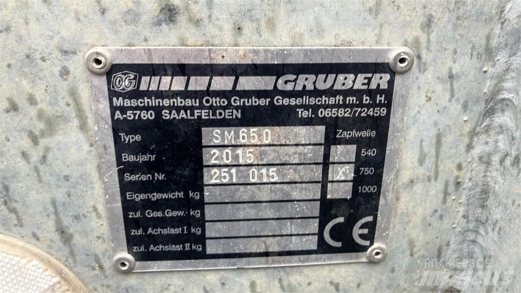 Gruber SM 650 Sõnnikulaoturid