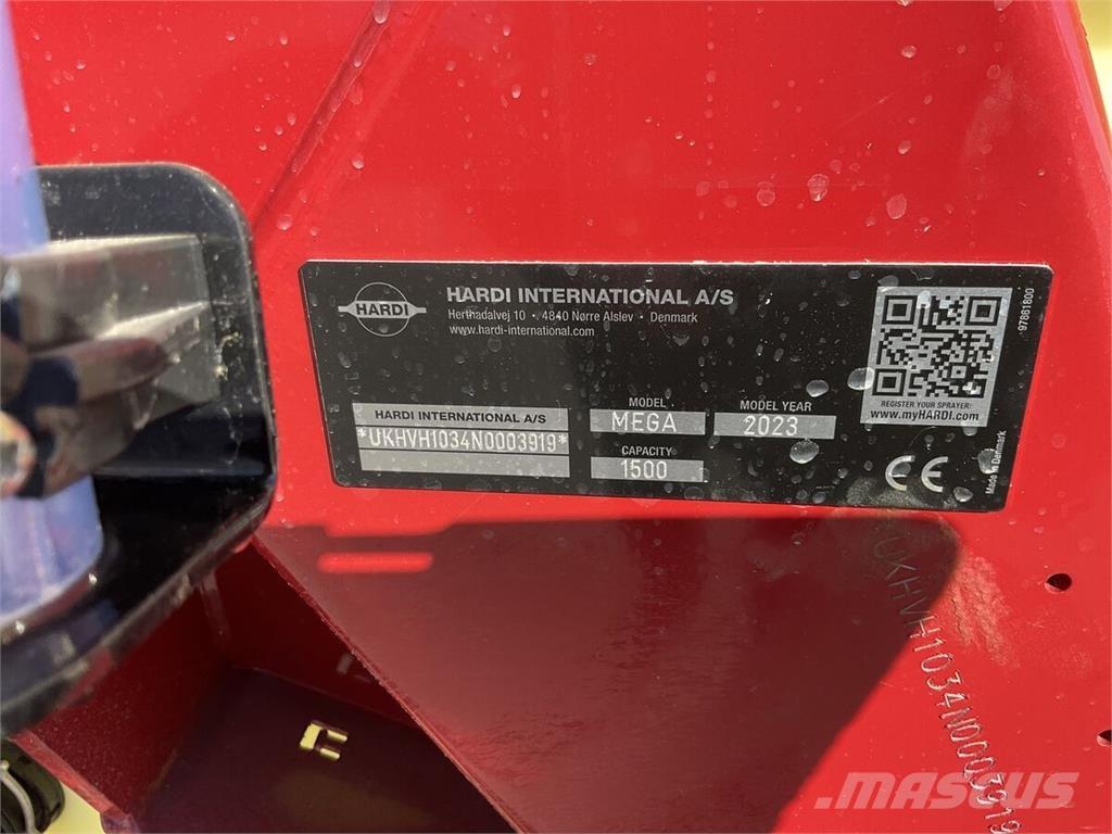 Hardi Mega 1500 Haagispritsid
