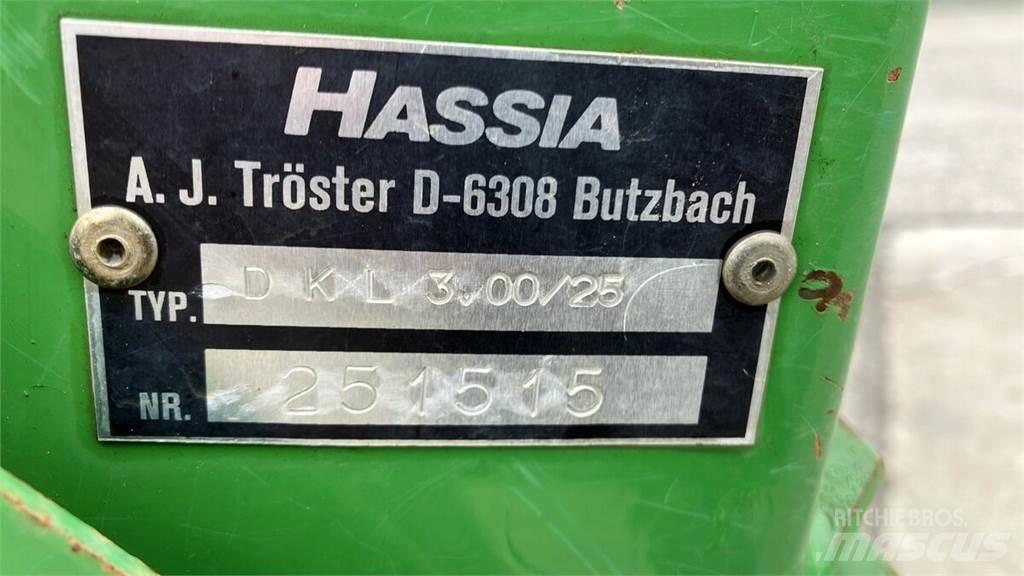 Hassia DKL 3.00/25 Külvikud