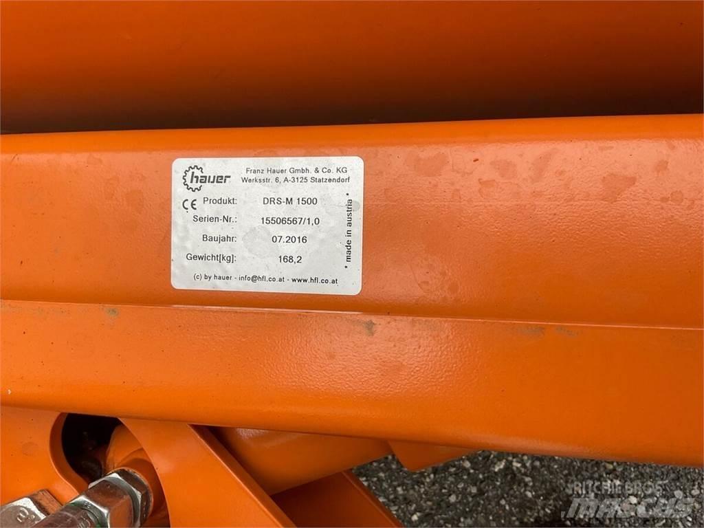 Hauer DRS-M 1500 Muud teekoristamise ja lumekoristamise masinad