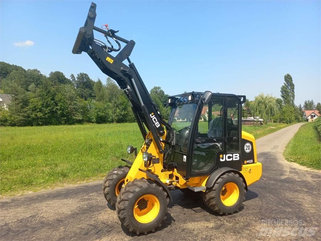 JCB 403 Agri Frontaallaadurid ja ekskavaatorid
