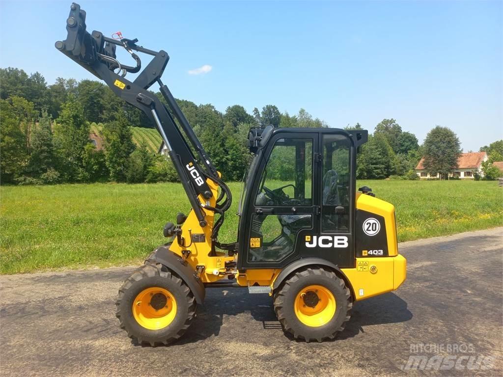 JCB 403 Agri Frontaallaadurid ja ekskavaatorid