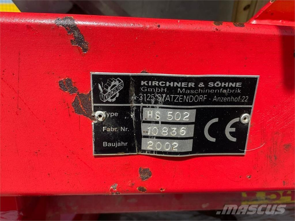 Kirchner HS502 Muud väetisekülvikud ja tarvikud