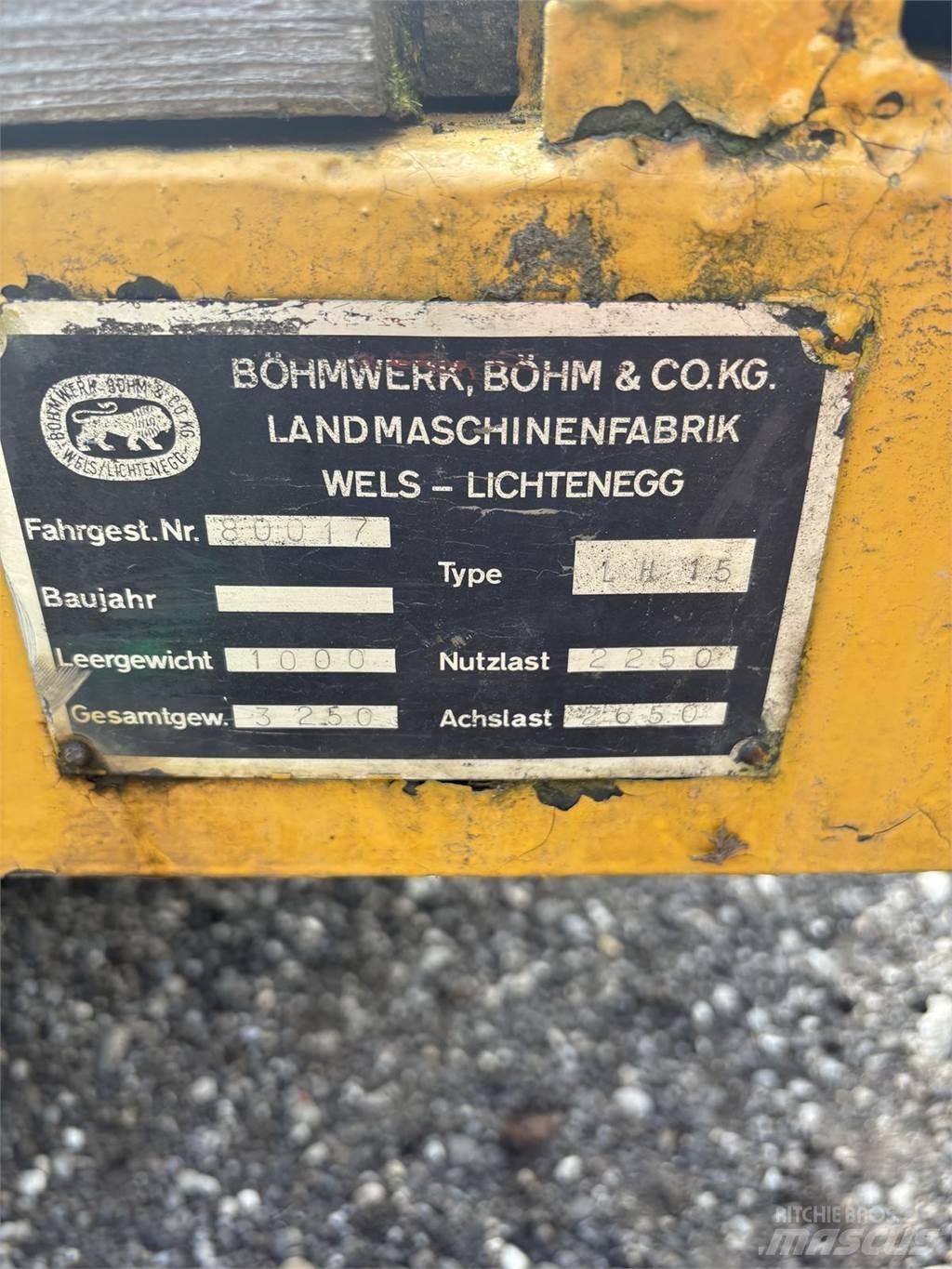  Ködel & Böhm Anhänger Muud haagised