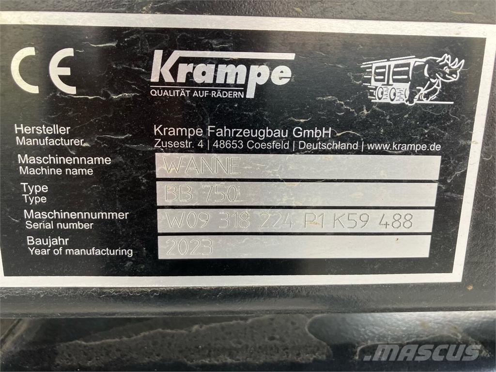 Krampe BigBody 750 Kallurhaagised