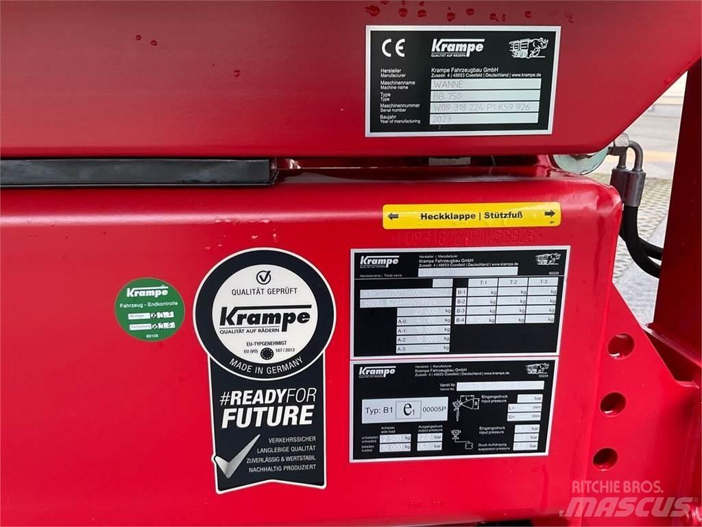 Krampe BigBody 750 Muud haagised