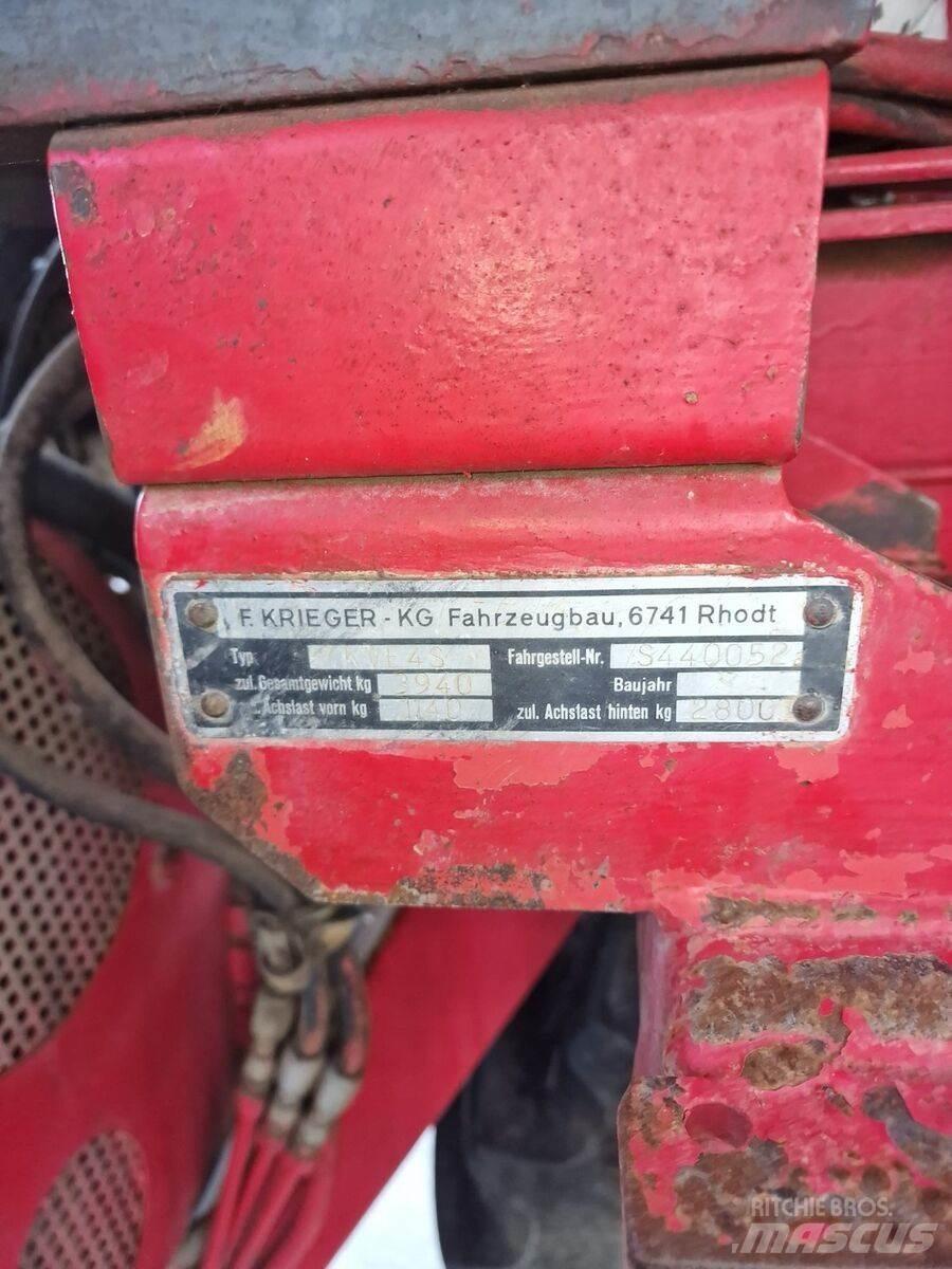  Krieger KVE 4S Viinamarjakombainid