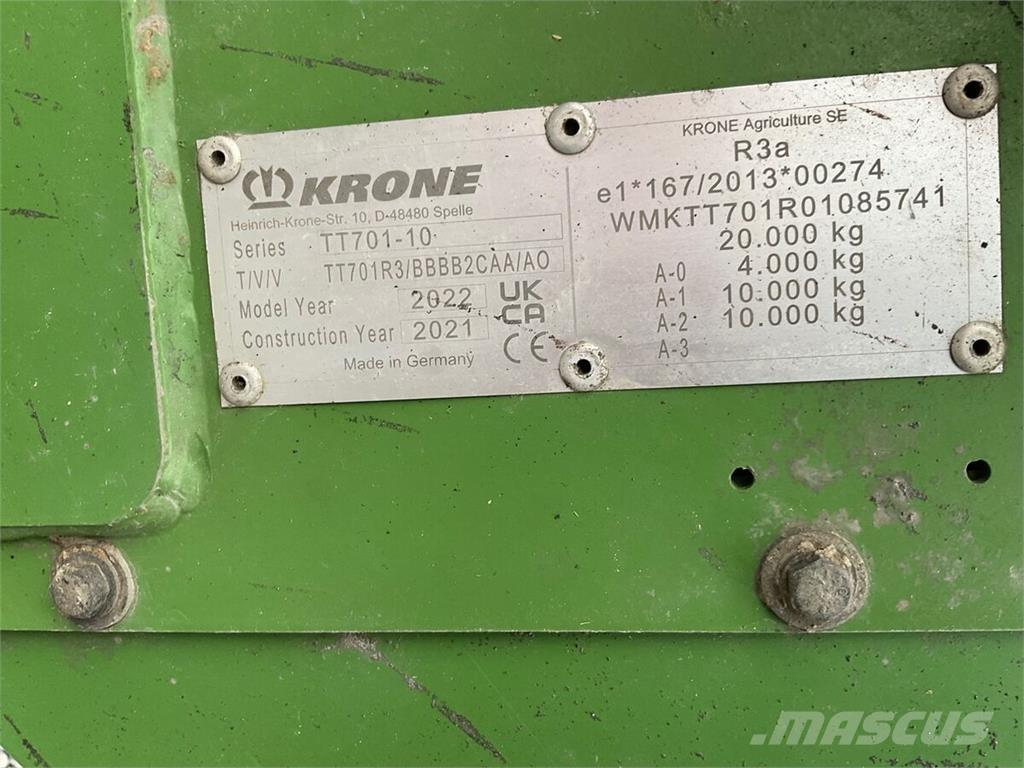Krone TX 460 GL Laadurhaagised