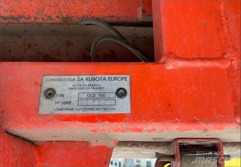 Kubota GCD 700 Muu kommunaaltehnika
