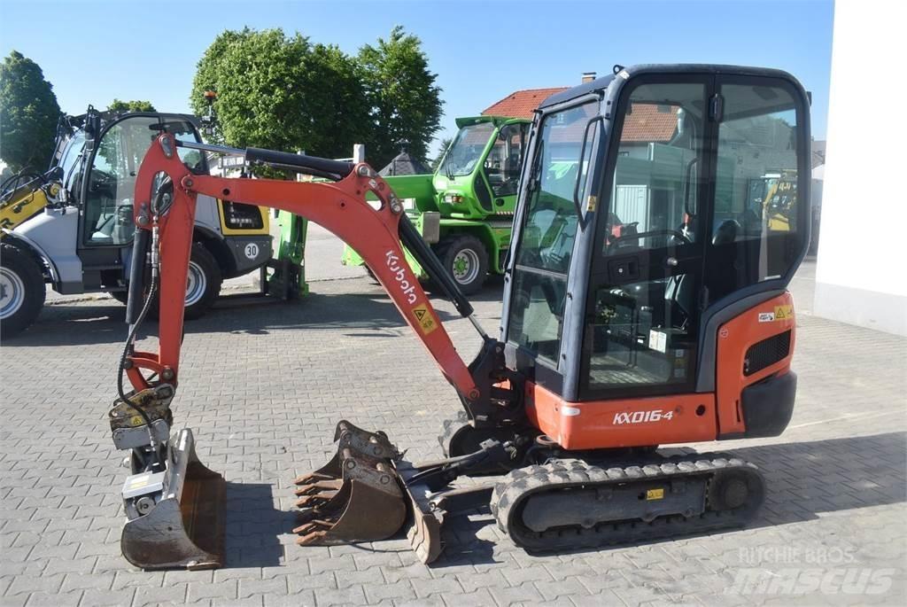 Kubota KX016-4 Miniekskavaatorid < 7 t
