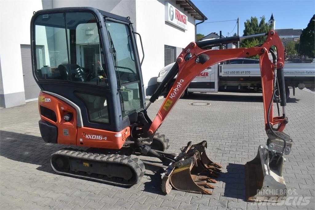Kubota KX016-4 Miniekskavaatorid < 7 t