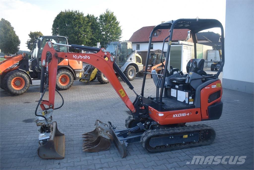 Kubota KX016-4 Miniekskavaatorid < 7 t