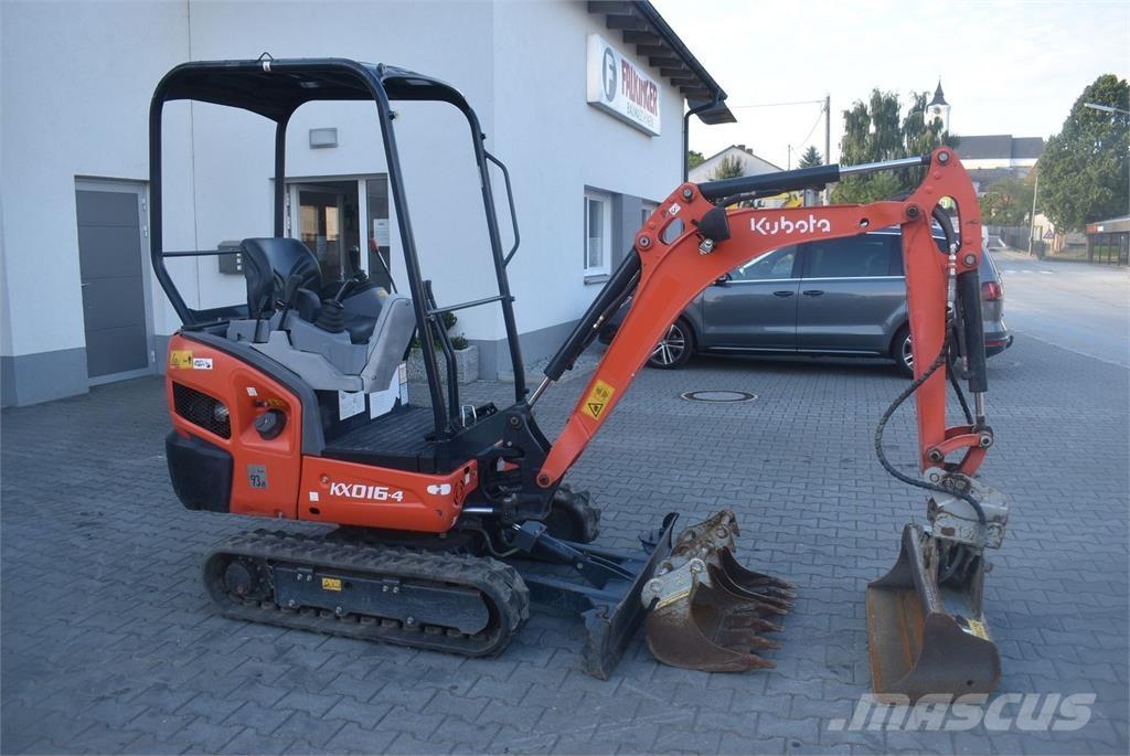 Kubota KX016-4 Miniekskavaatorid < 7 t