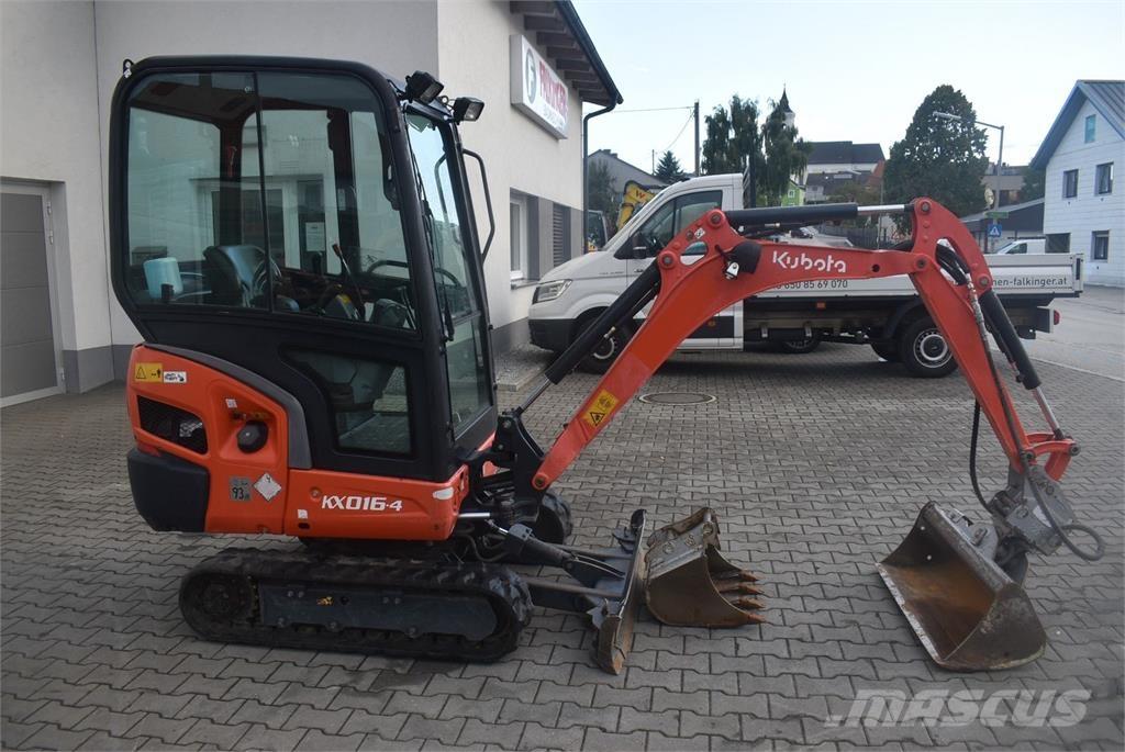 Kubota KX016-4 Miniekskavaatorid < 7 t