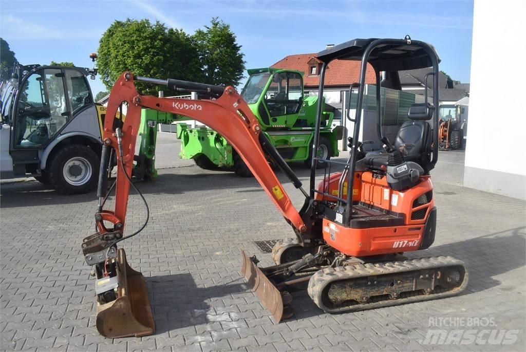 Kubota U17-3a Miniekskavaatorid < 7 t
