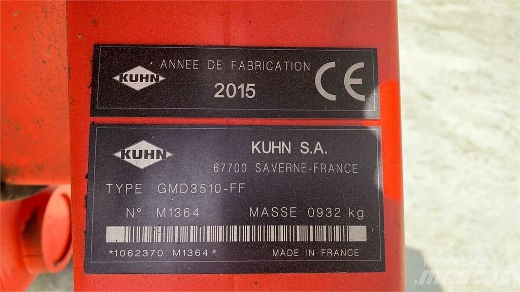 Kuhn GMD 3510 FF Niidukid