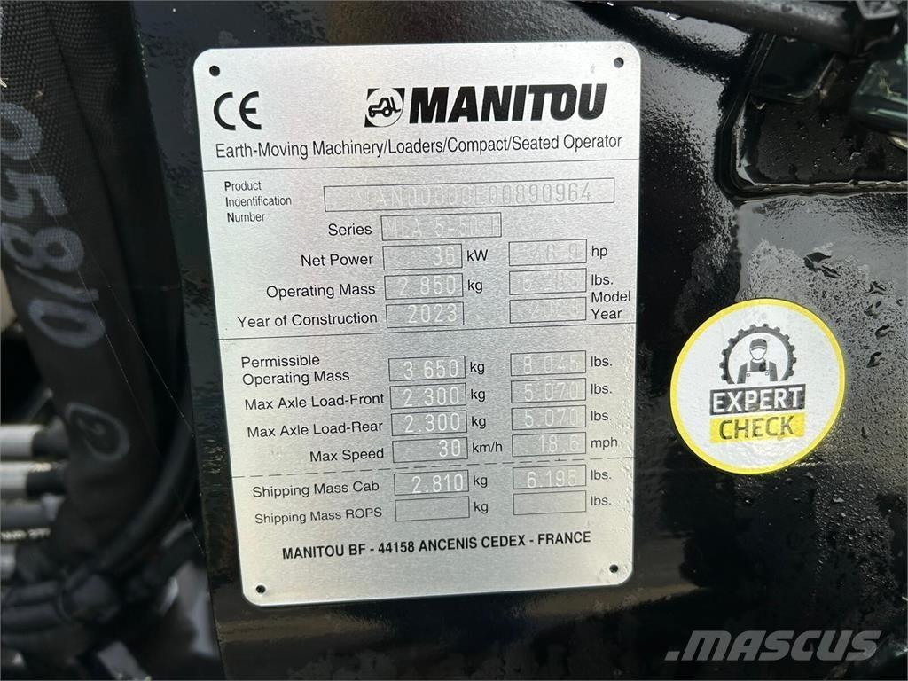 Manitou MLA 5-50 Frontaallaadurid ja ekskavaatorid