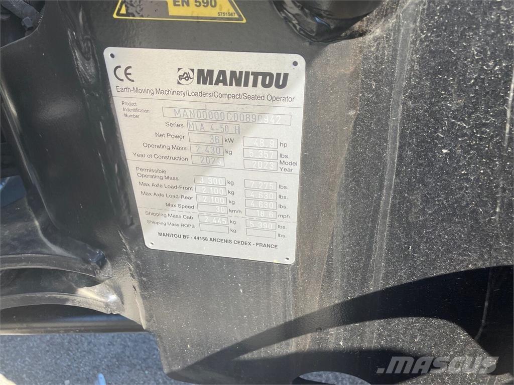 Manitou MLA4-50 Frontaallaadurid ja ekskavaatorid