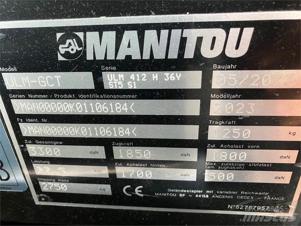 Manitou ULM 412 H Teleskooplaadurid