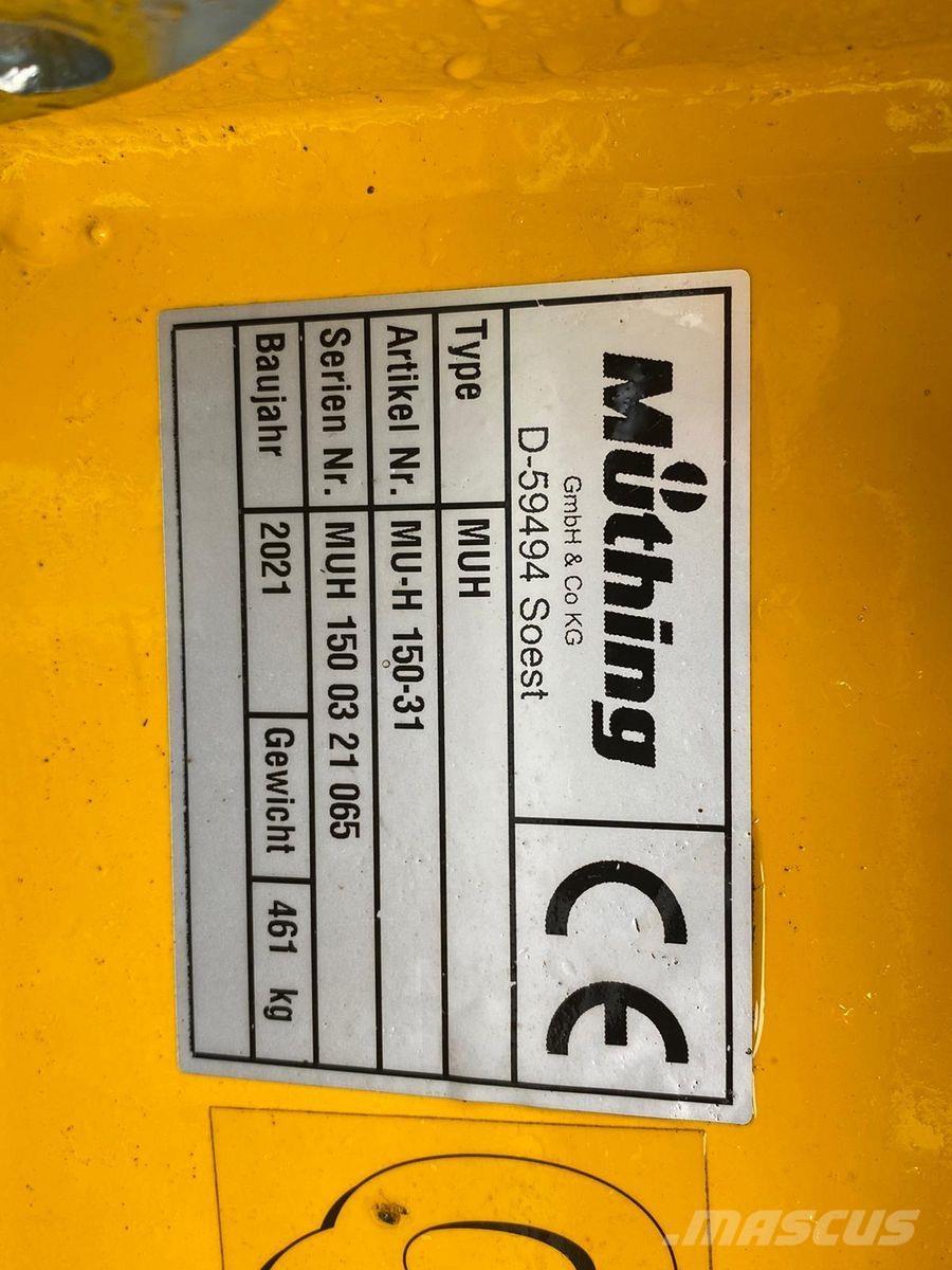 Müthing MU-H 150 Karjamaade niidukid / pealselõikurid