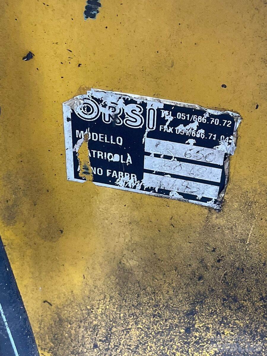 Orsi CR 650 Karjamaade niidukid / pealselõikurid