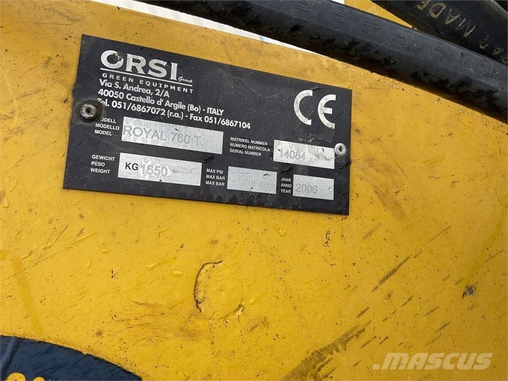 Orsi Royal 760 T Murutraktorid