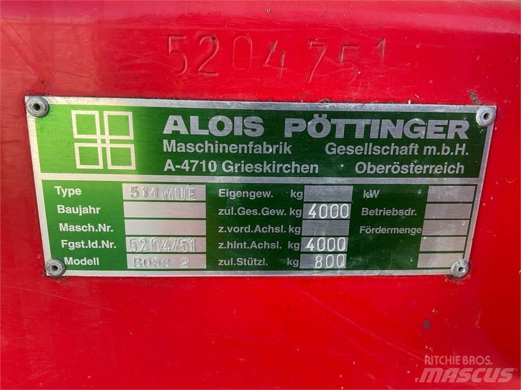 Pöttinger Boss II Laadurhaagised