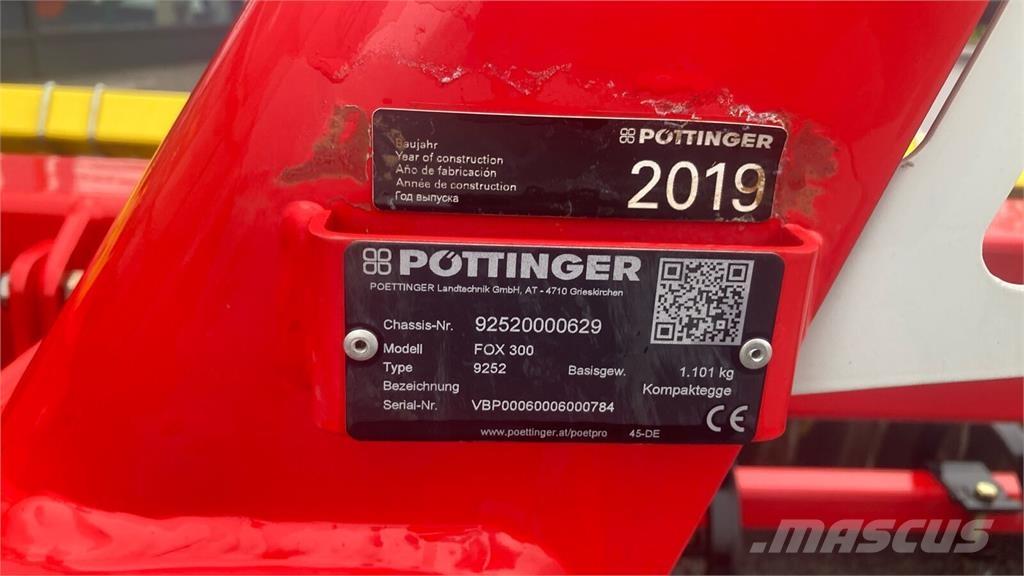 Pöttinger Fox 300 Randaalid