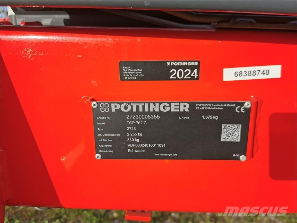 Pöttinger TOP 762C Iseliikuvad niidukid-vaalutid