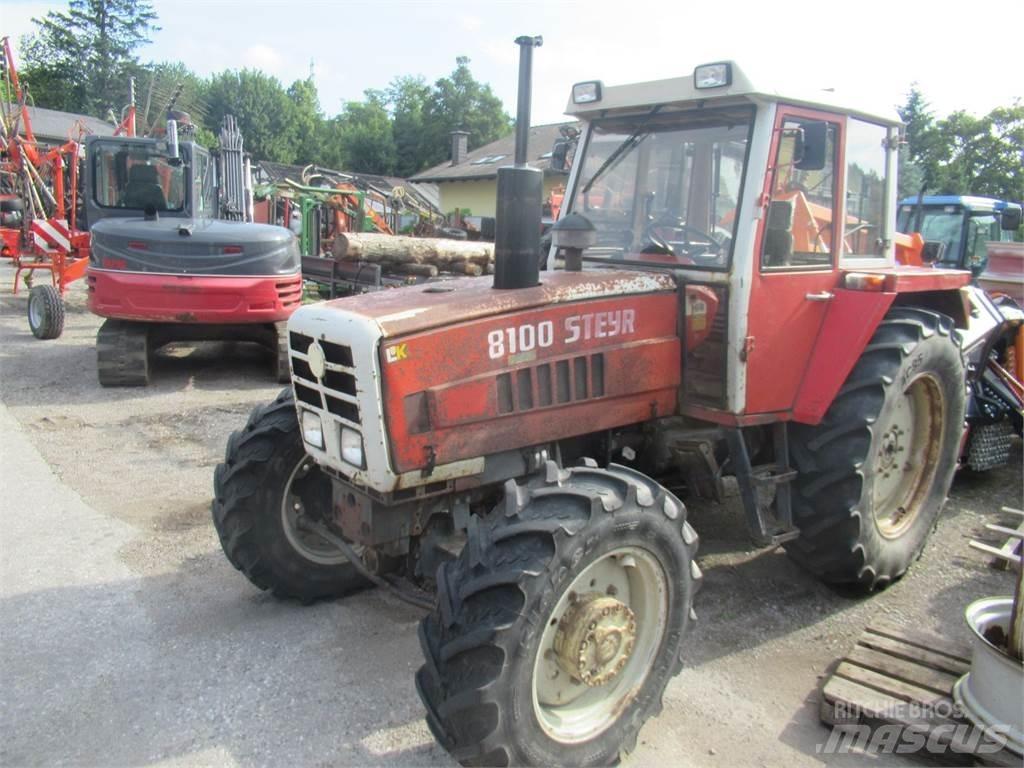 Steyr 8100 A Traktorid