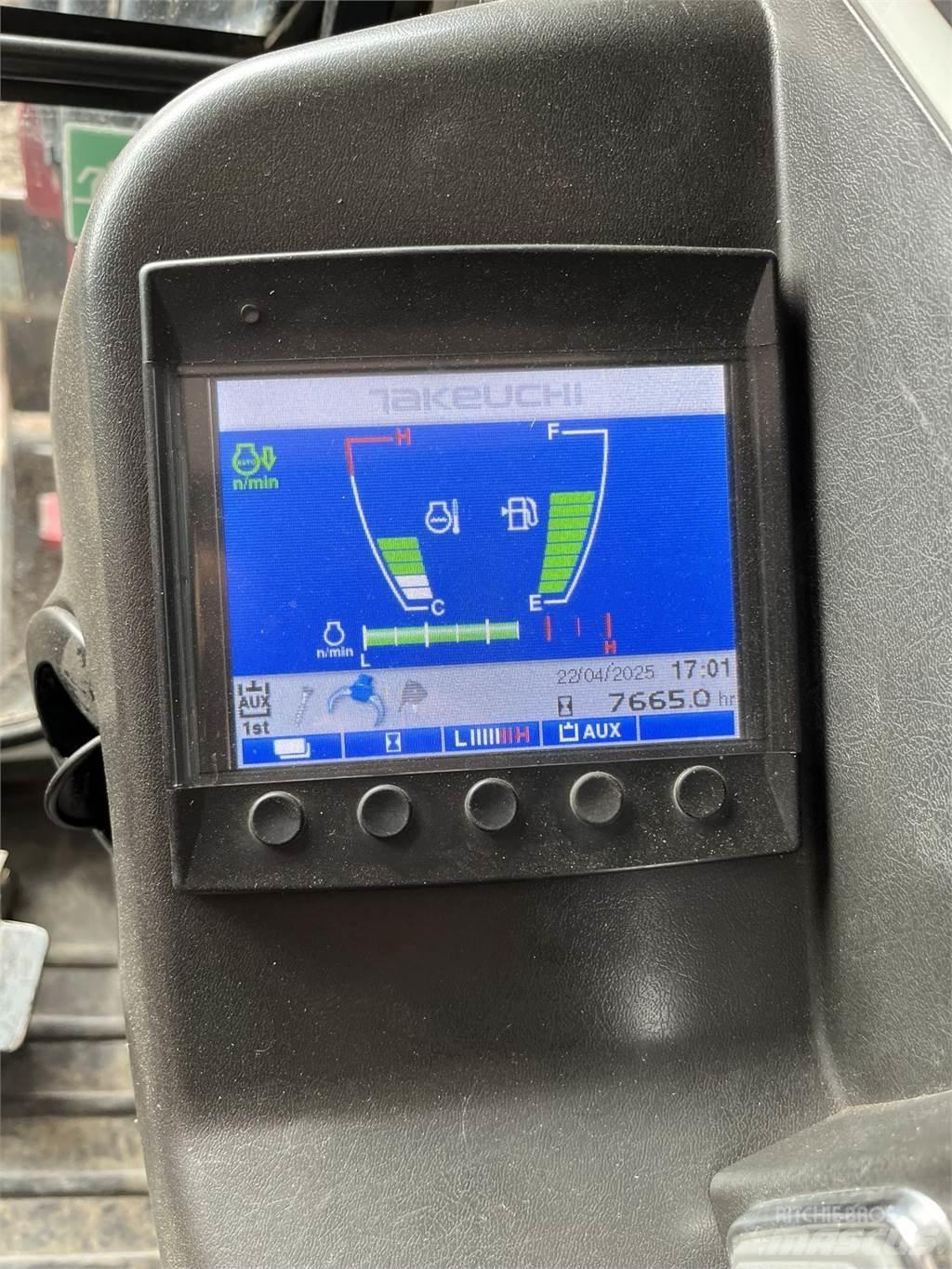 Takeuchi TB 260 Miniekskavaatorid < 7 t