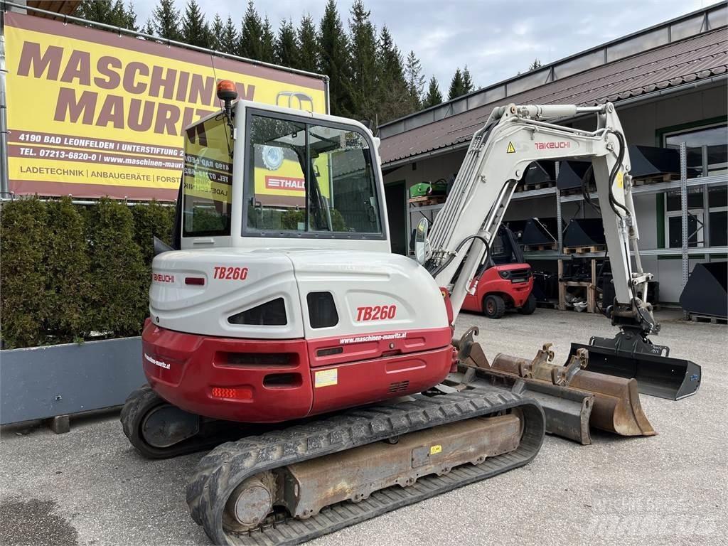 Takeuchi TB 260 Miniekskavaatorid < 7 t