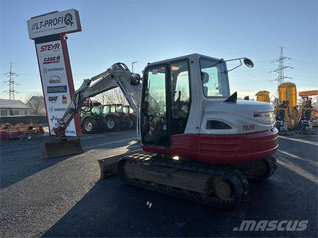 Takeuchi TB 290 Roomikekskavaatorid