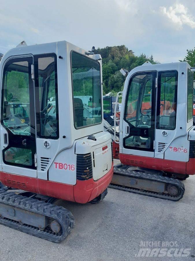 Takeuchi TB016 H Miniekskavaatorid < 7 t