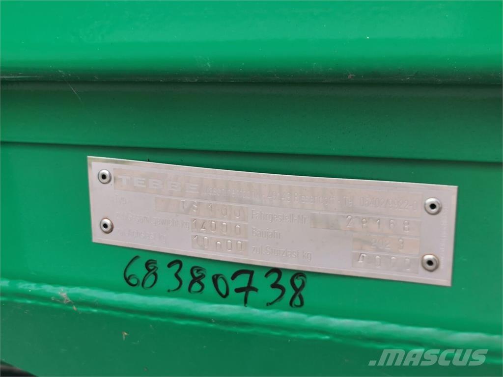 Tebbe TS 100 Sõnnikulaoturid