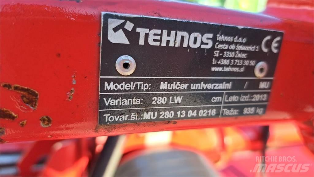 Tehnos MU 280 LW Karjamaade niidukid / pealselõikurid