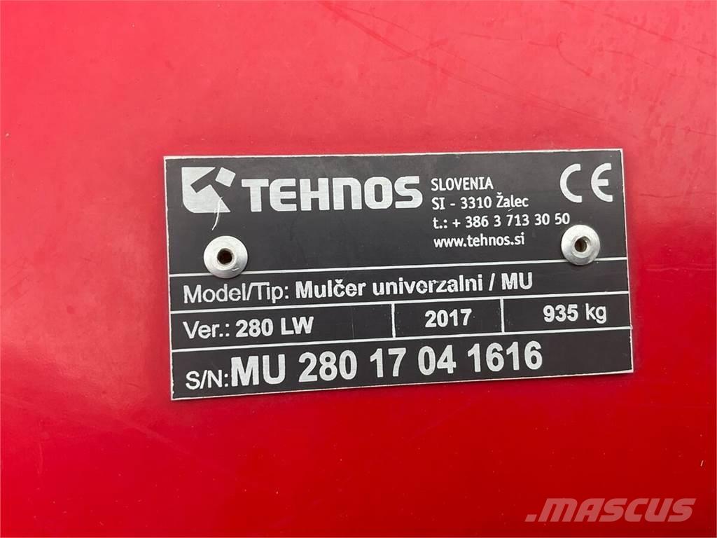 Tehnos MU 280 LW Karjamaade niidukid / pealselõikurid