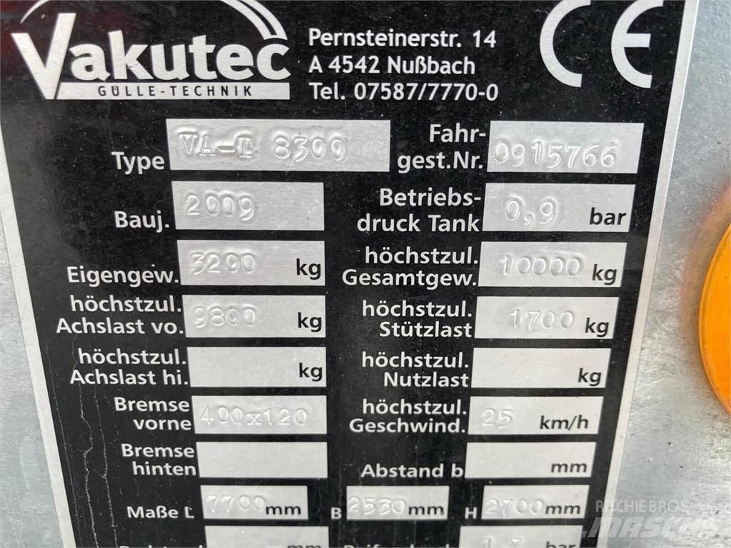  Vakutec VA-T 8300 Lägapaagid