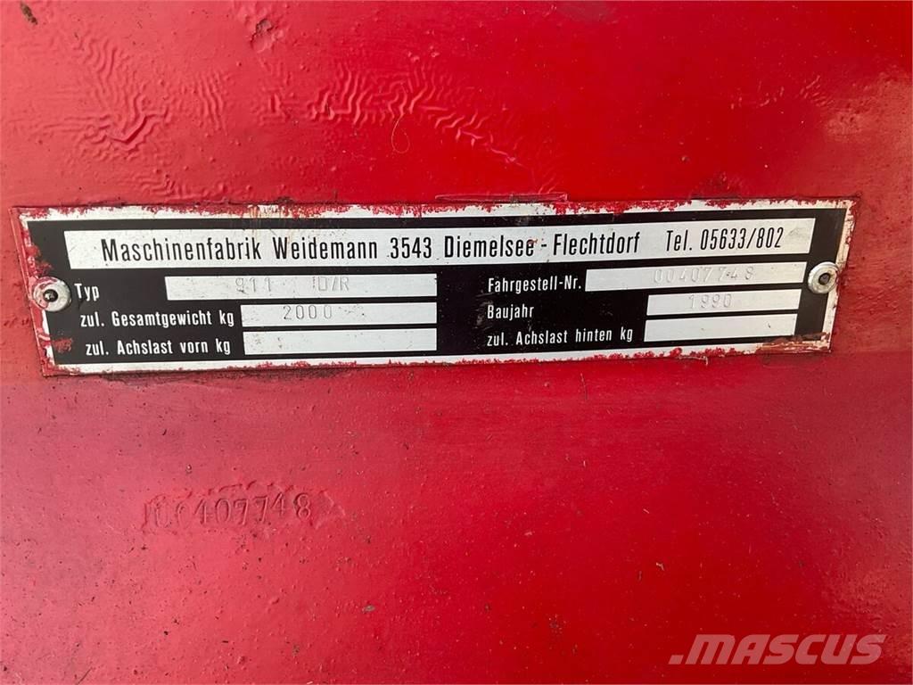 Weidemann 911D/R Frontaallaadurid ja ekskavaatorid