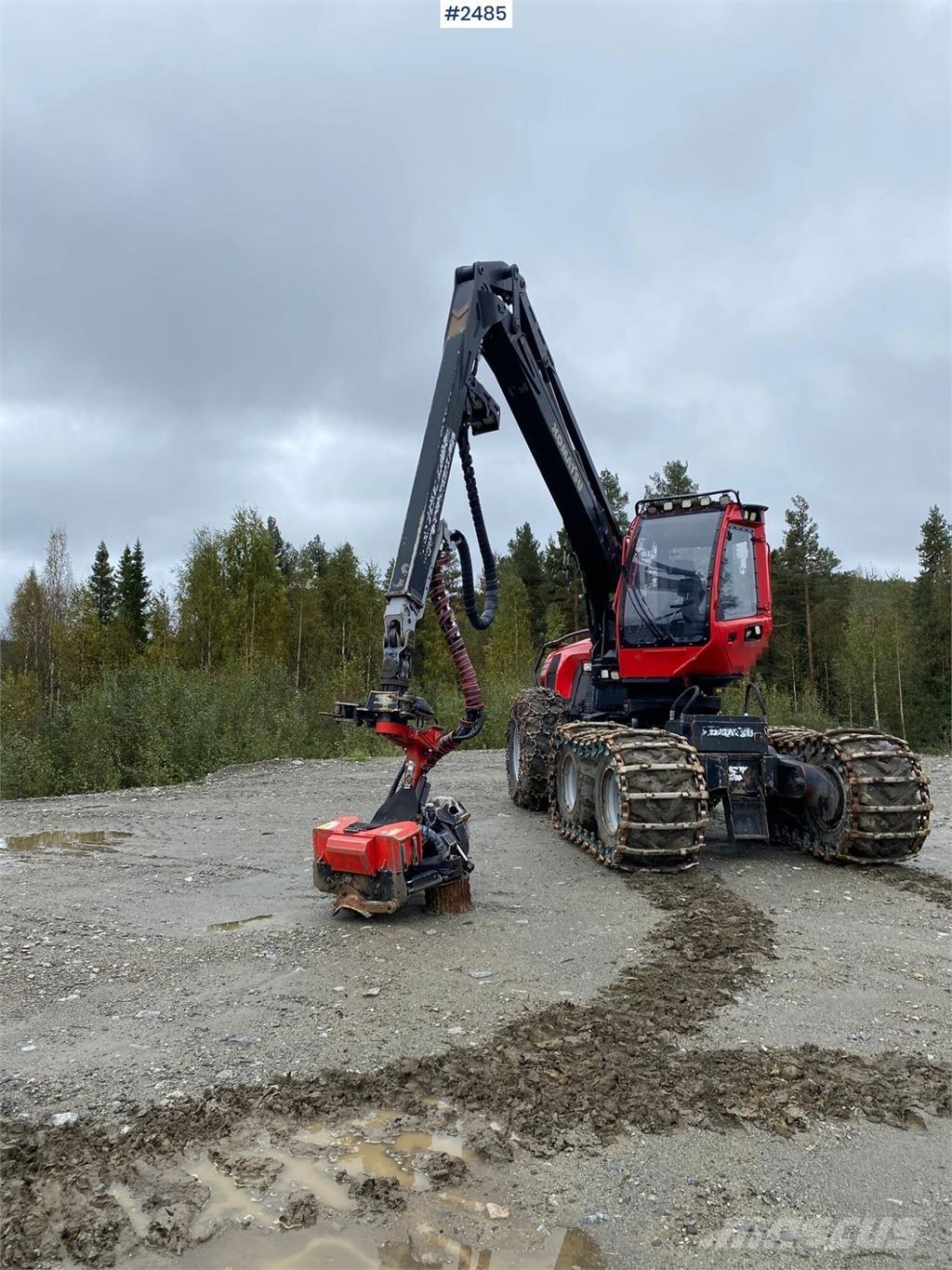 Komatsu HX 901-5 Harvesterid