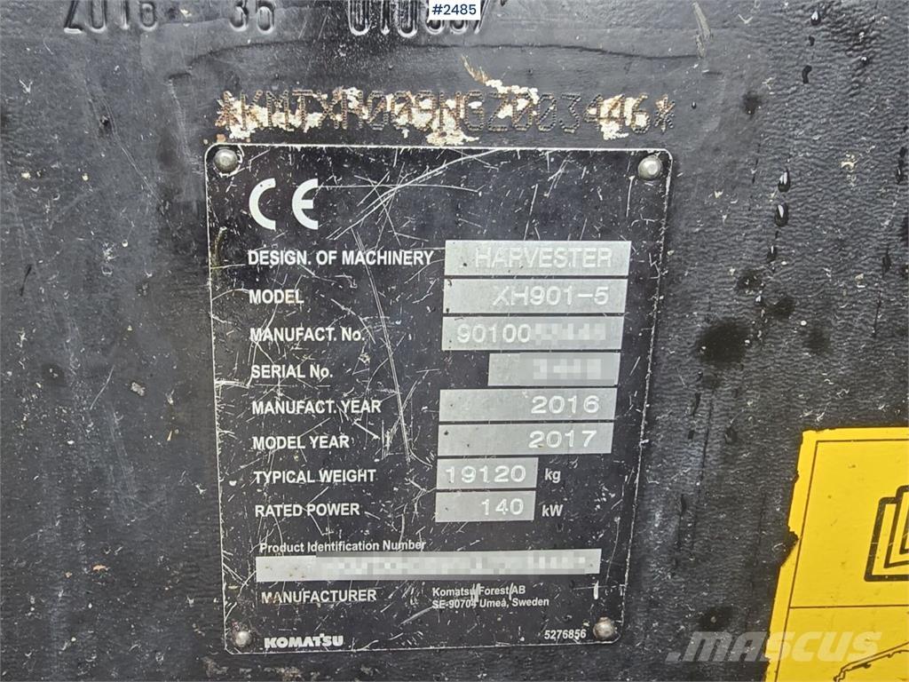 Komatsu HX 901-5 Harvesterid