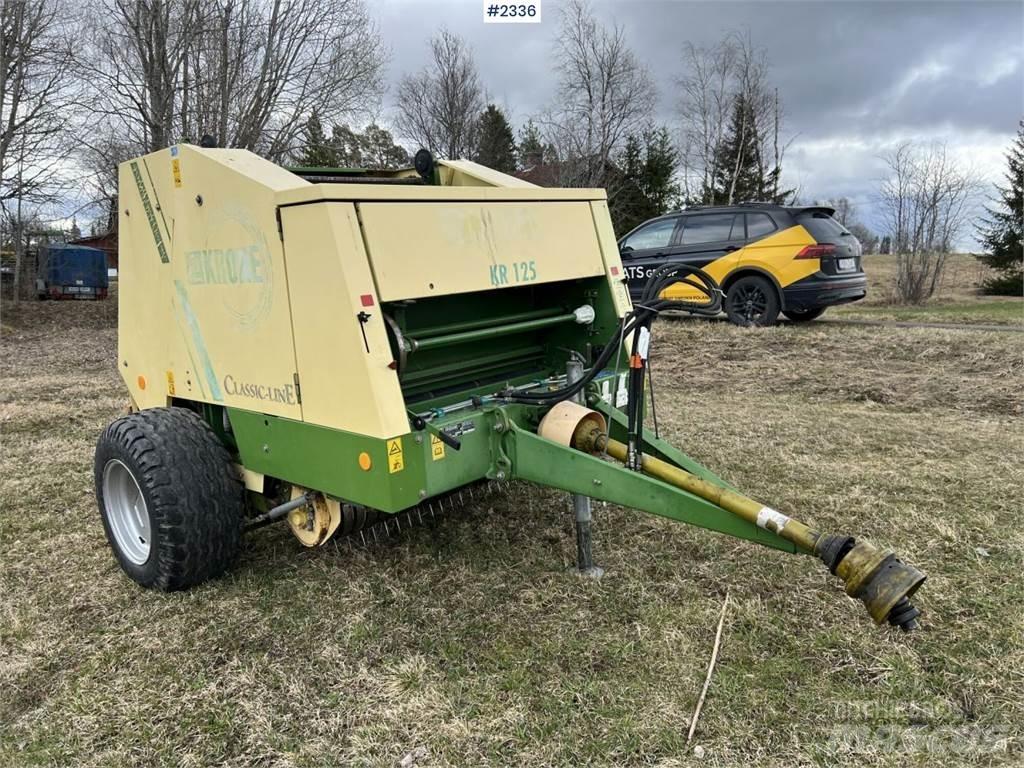 Krone KR 125 Muu silokoristustehnika