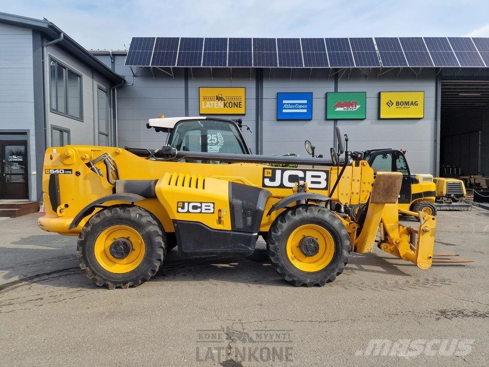 JCB 540-170 kurottaja Teleskooplaadurid