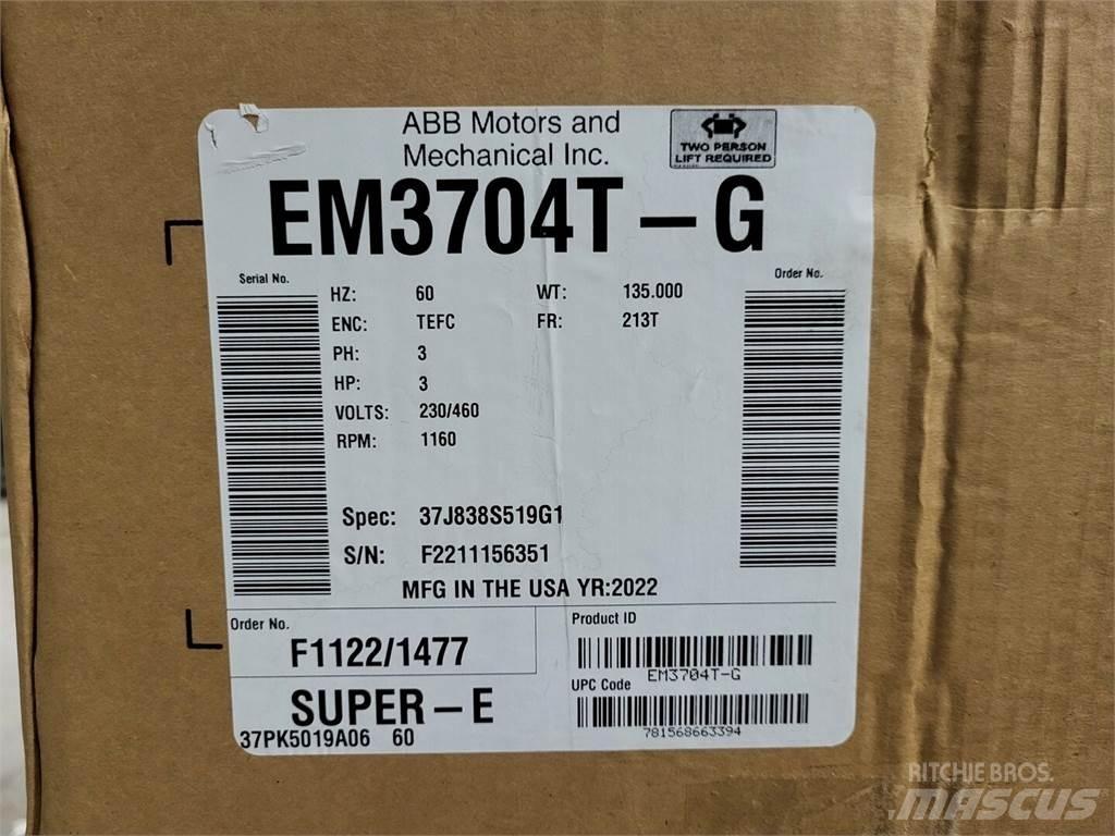 ABB MOTORS EM3704T-G Tööstusmootorid