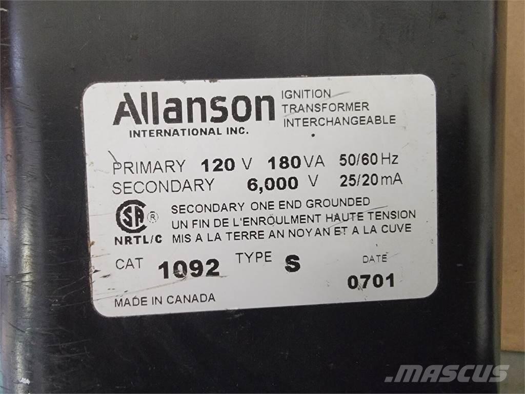  ALLANSON 1092-S Muu